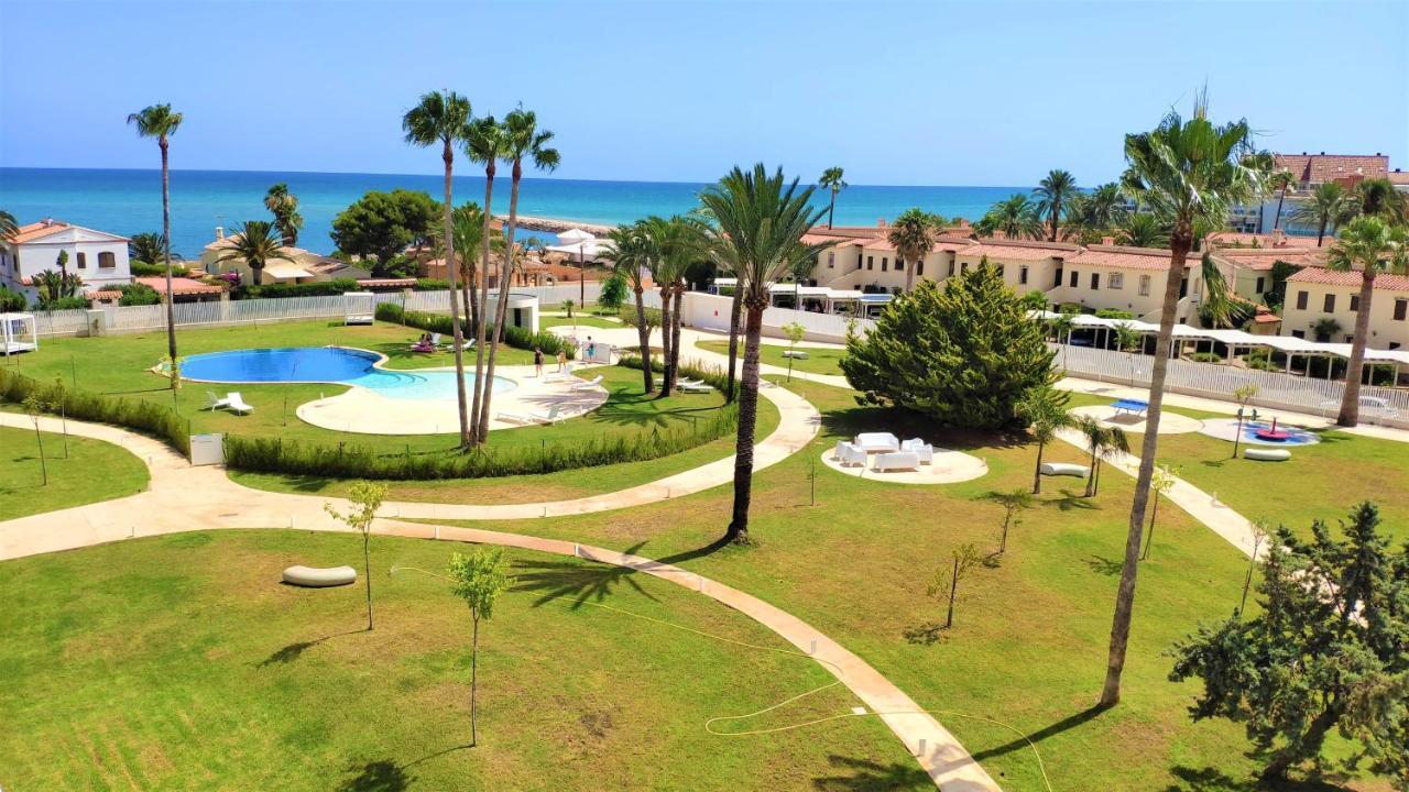 Apartamento Planta Baja Sol Y Playa By Costablancarent Denia Bagian luar foto